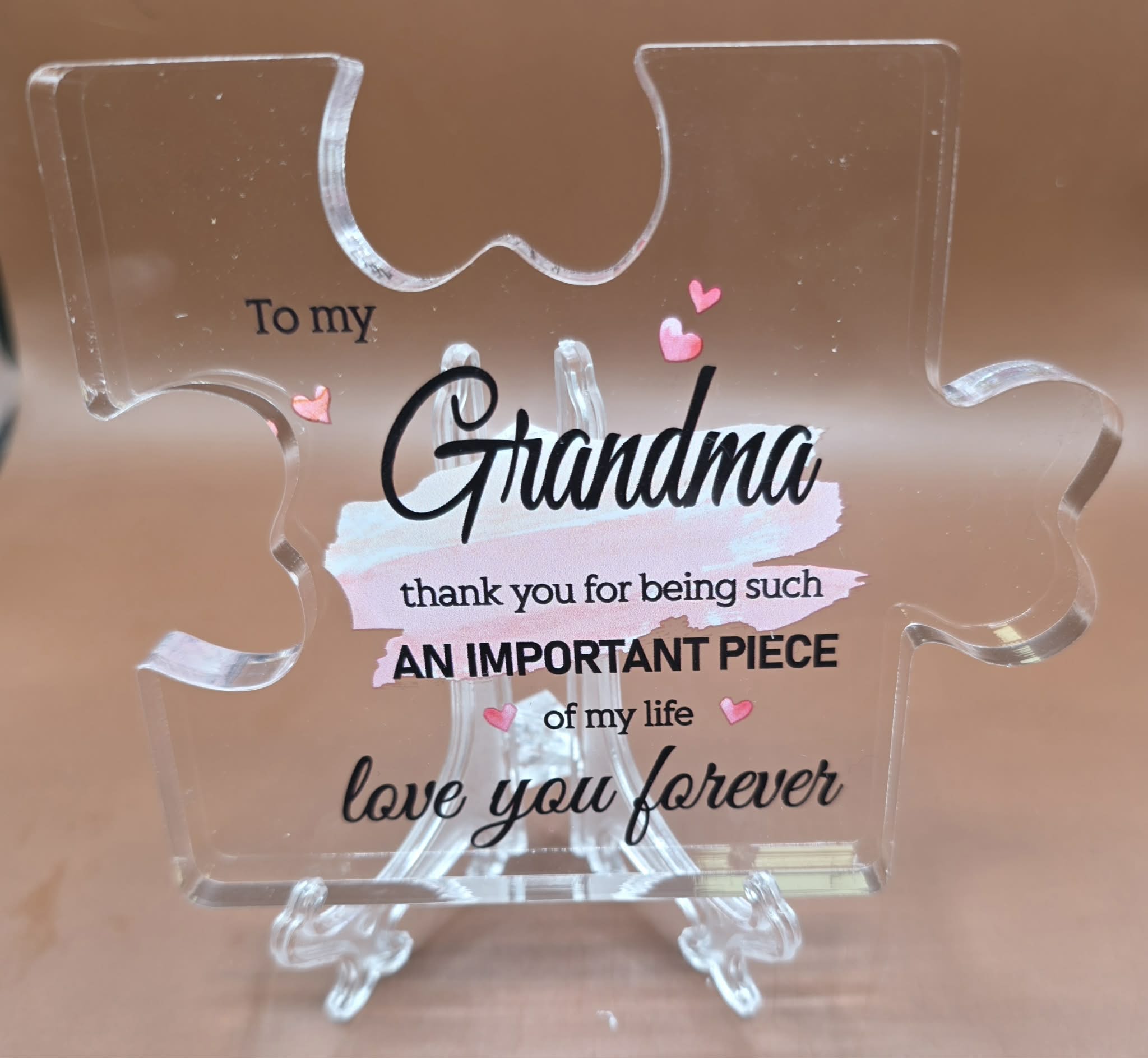 Custom Family Plaque.