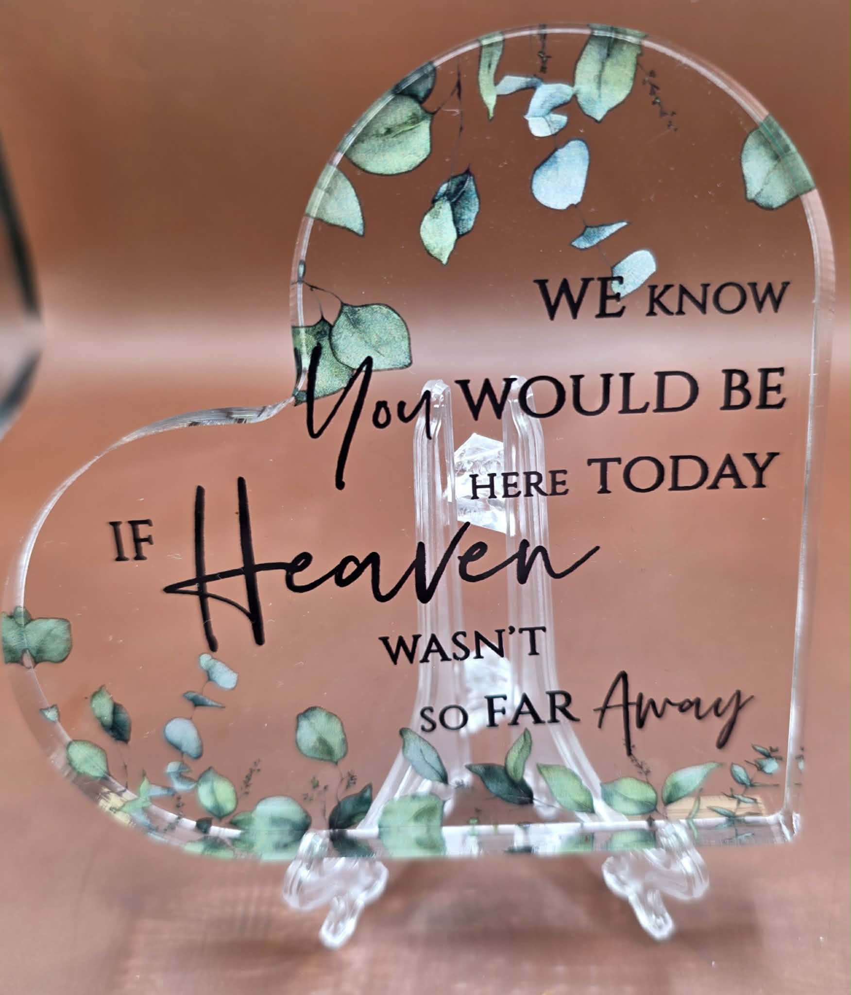 Custom Family Plaque.