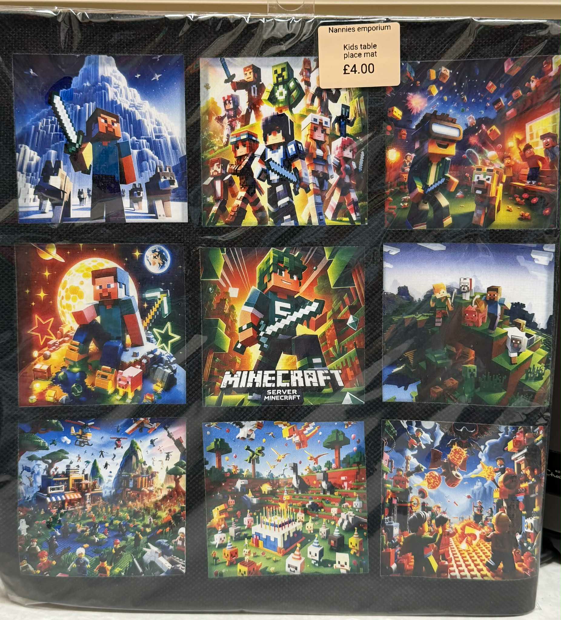 Children’s Table Placemats.