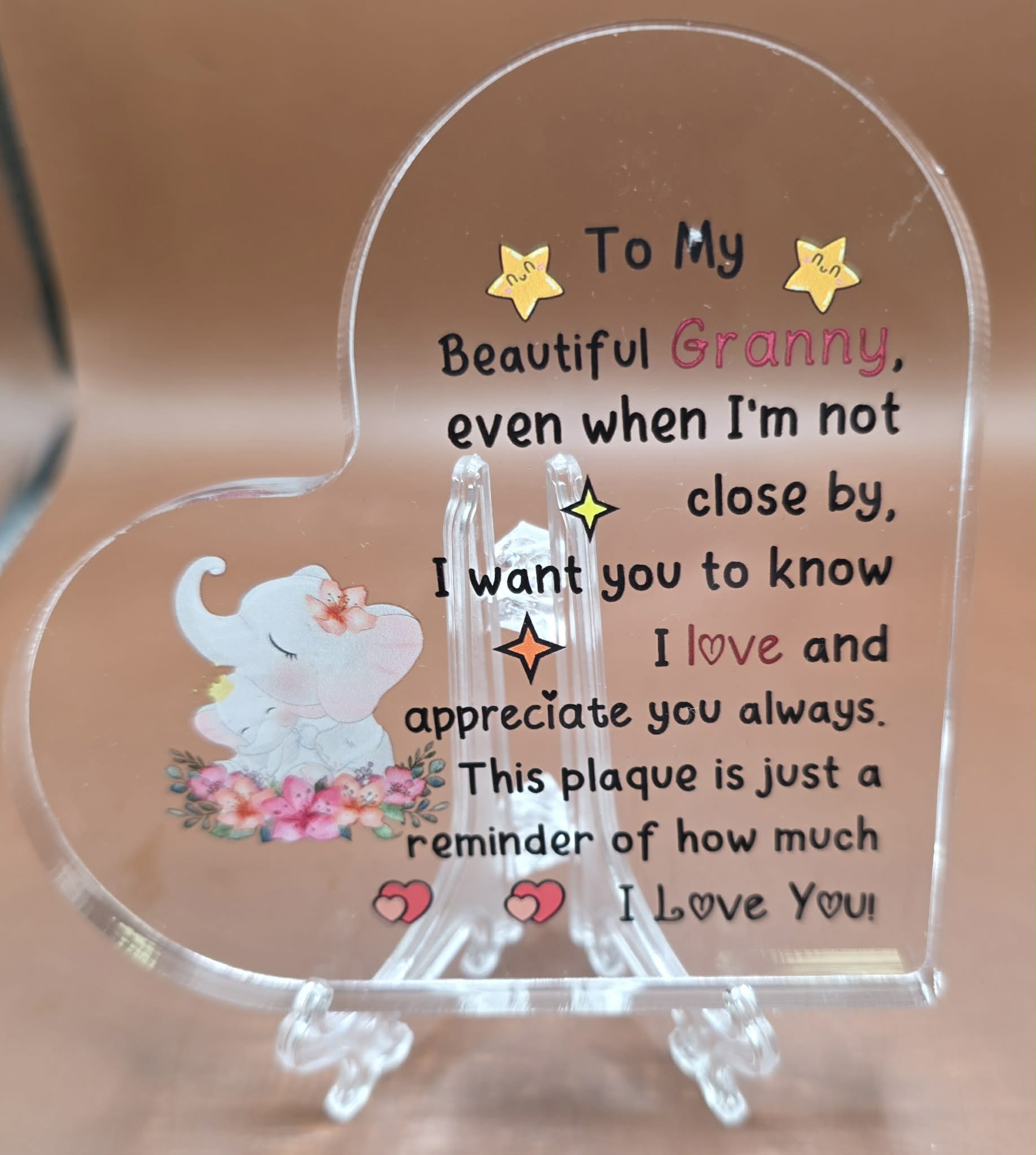 Custom Family Plaque.