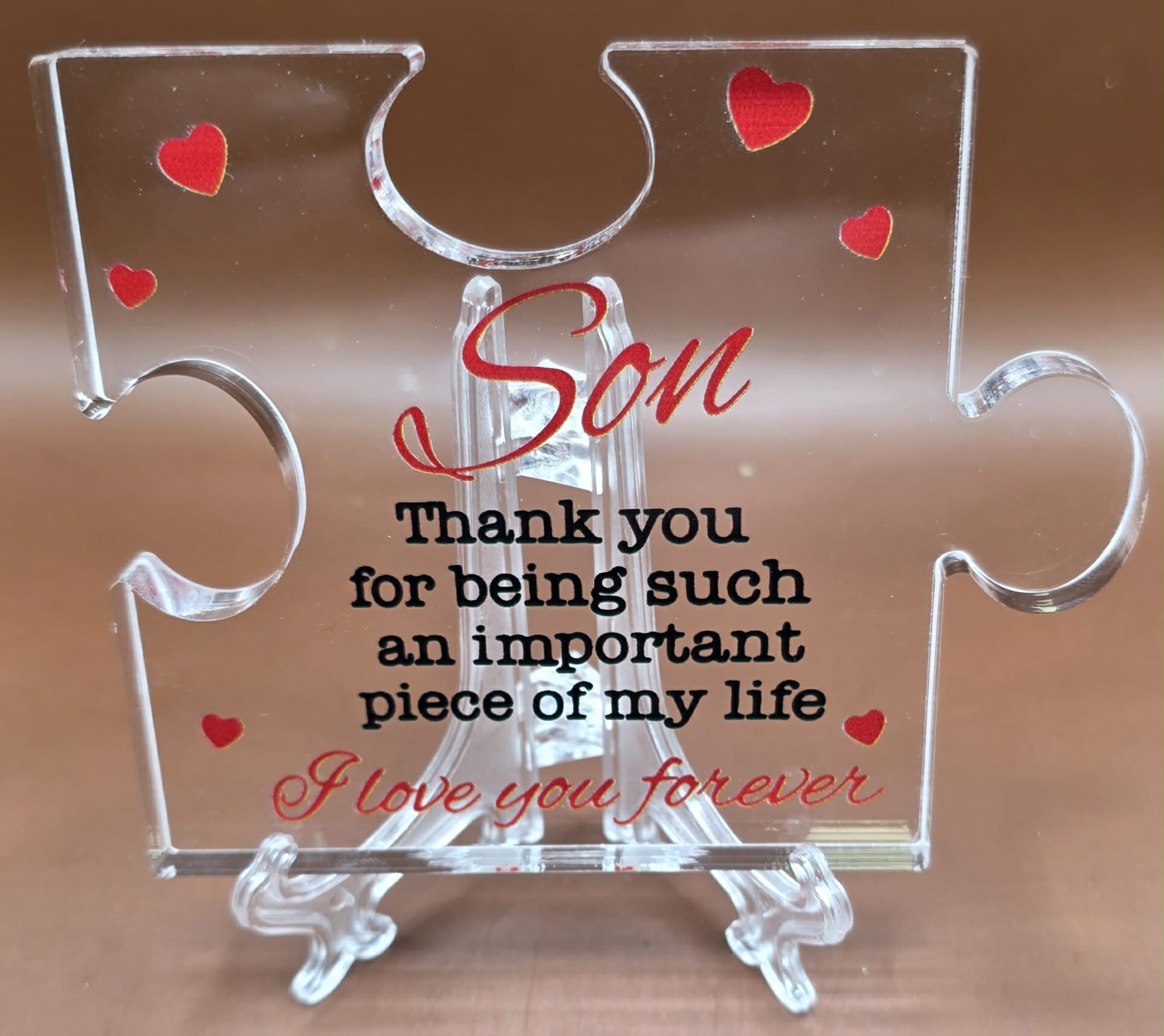 Custom Family Plaque.