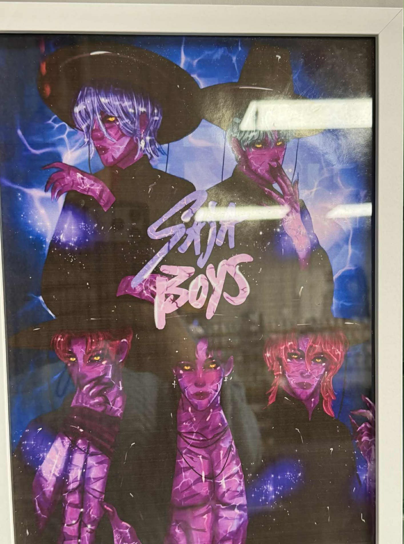 A4 Framed Prints Premade.