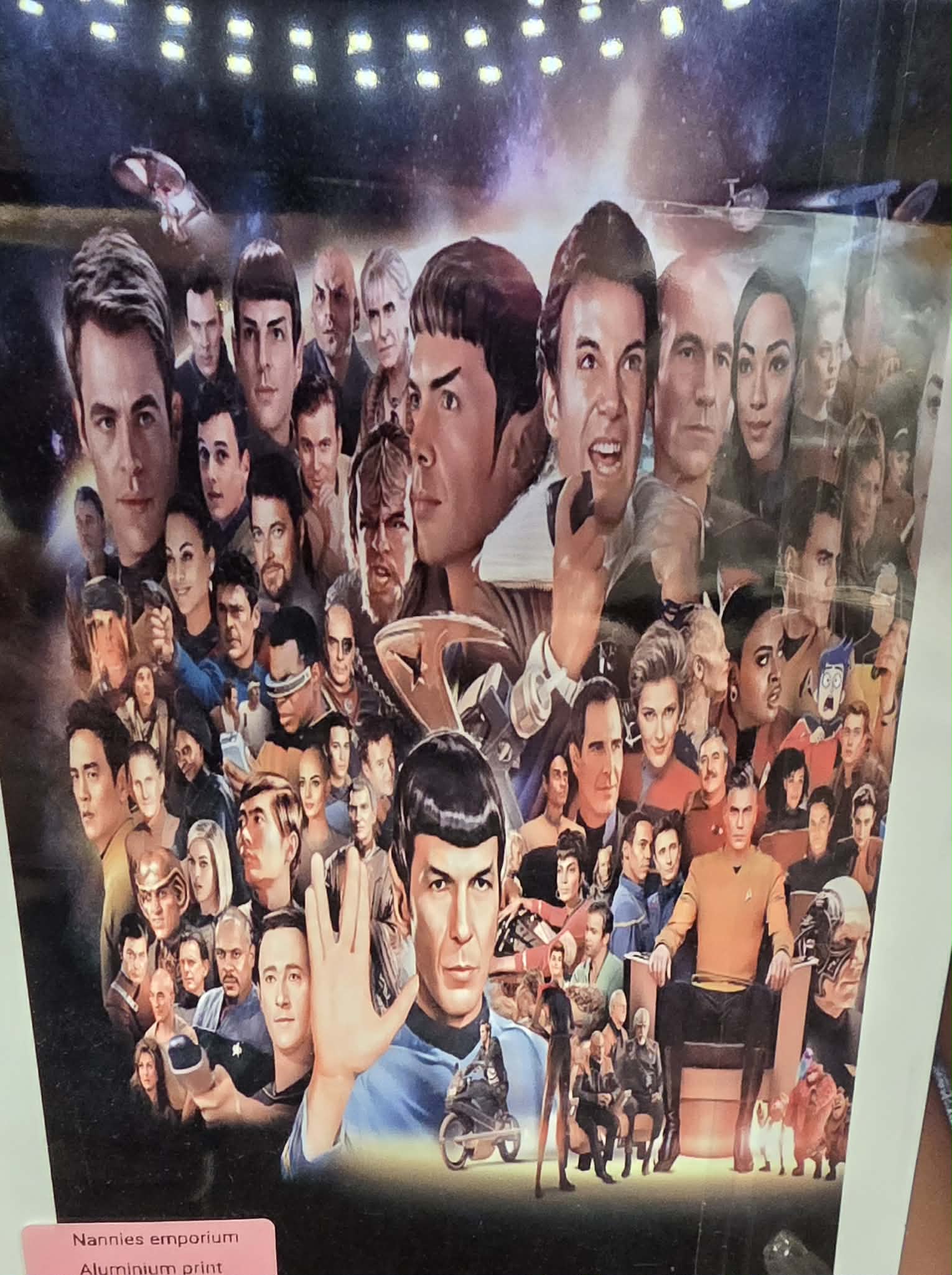 Character 8"X10" Aluminium Wall Plaques.