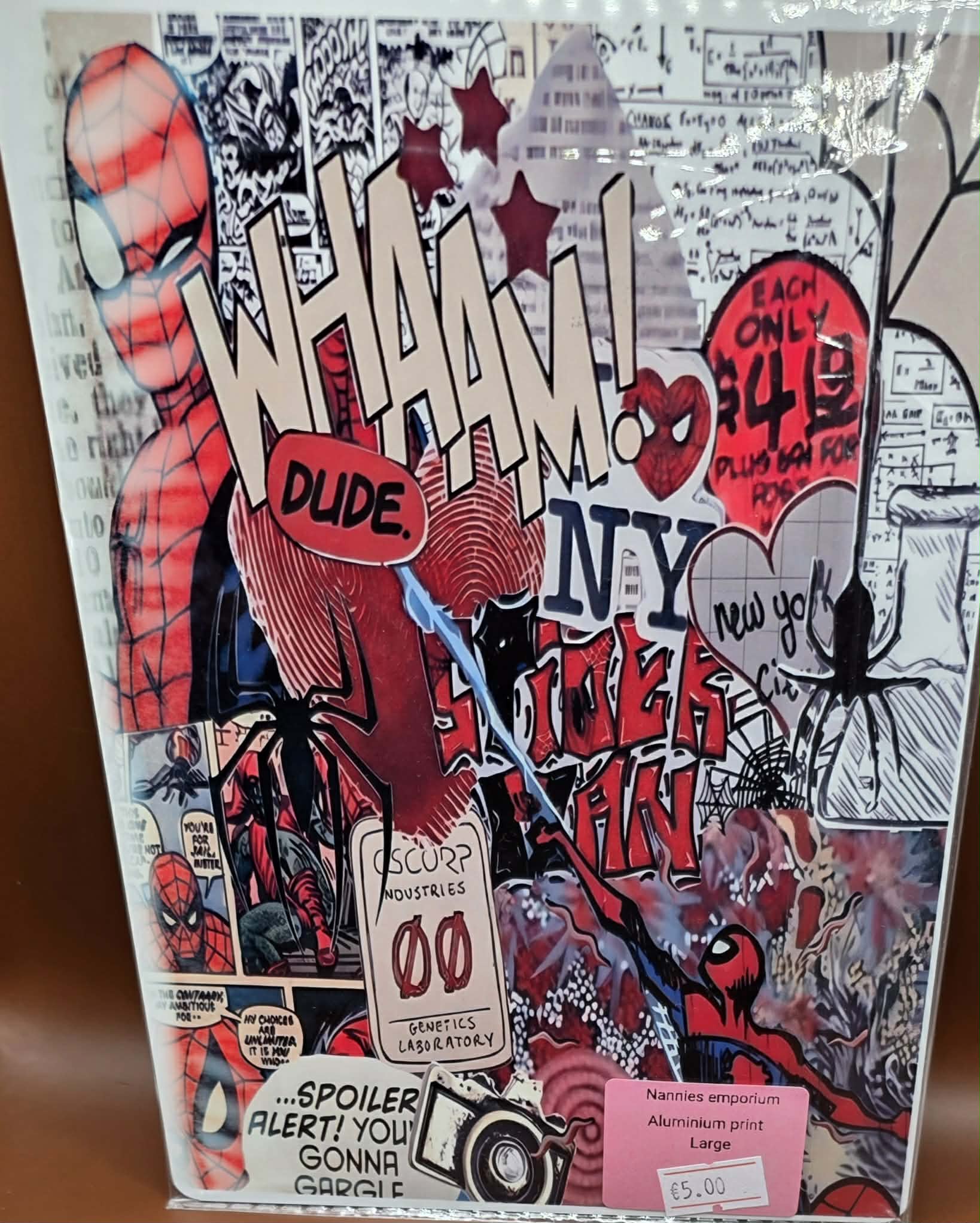 Character 8"X10" Aluminium Wall Plaques.