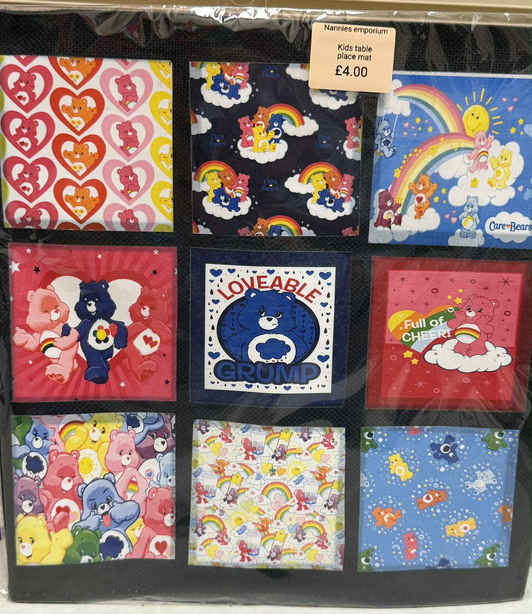 Children’s Table Placemats.