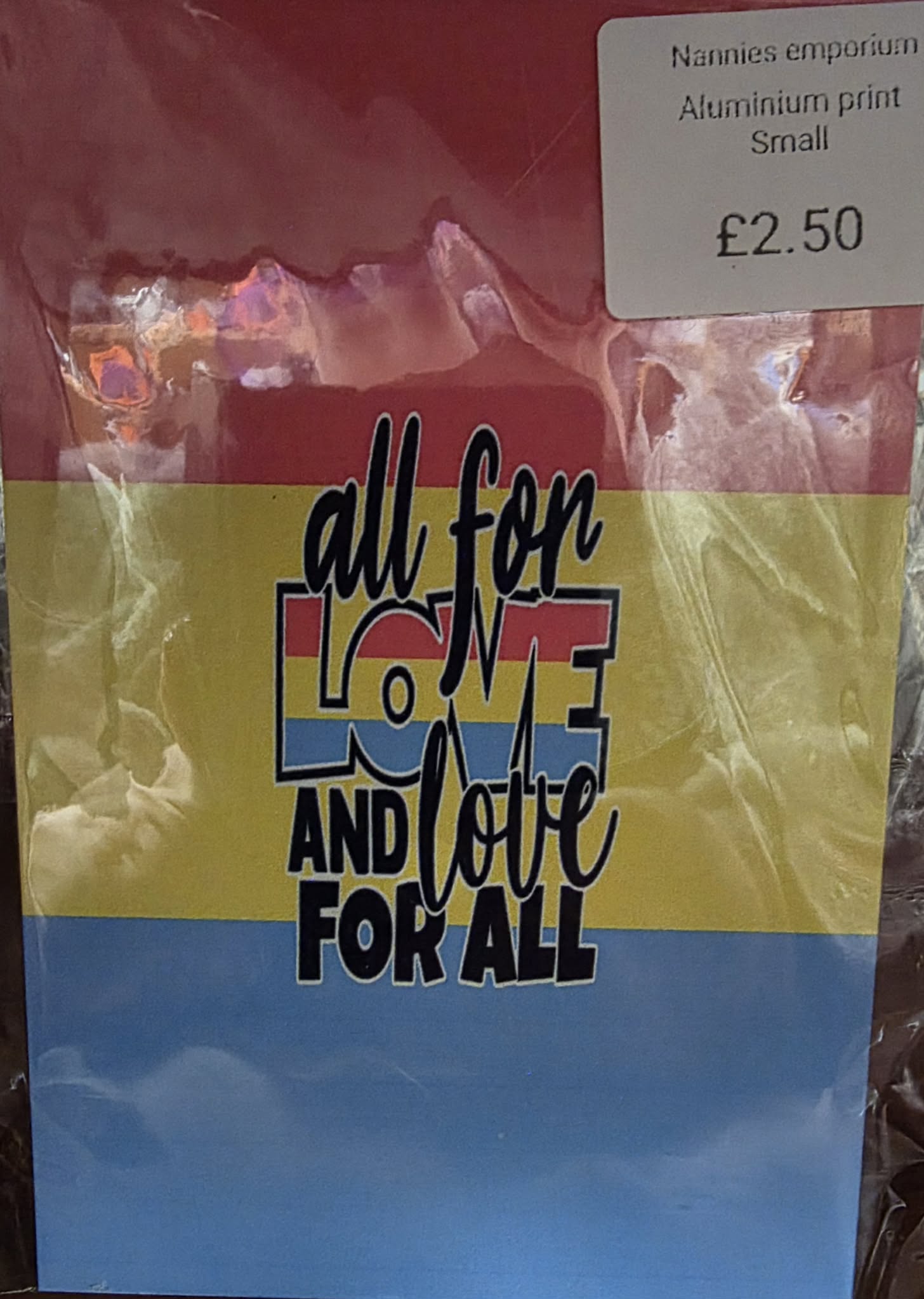 4” x 6” Aluminium Pictures (Pride)