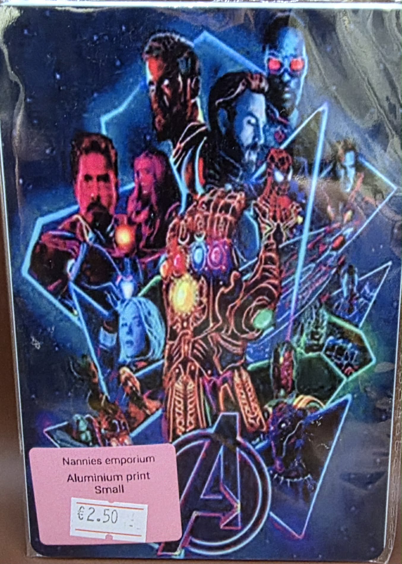 4” x 6” Aluminium Pictures (Marvel)