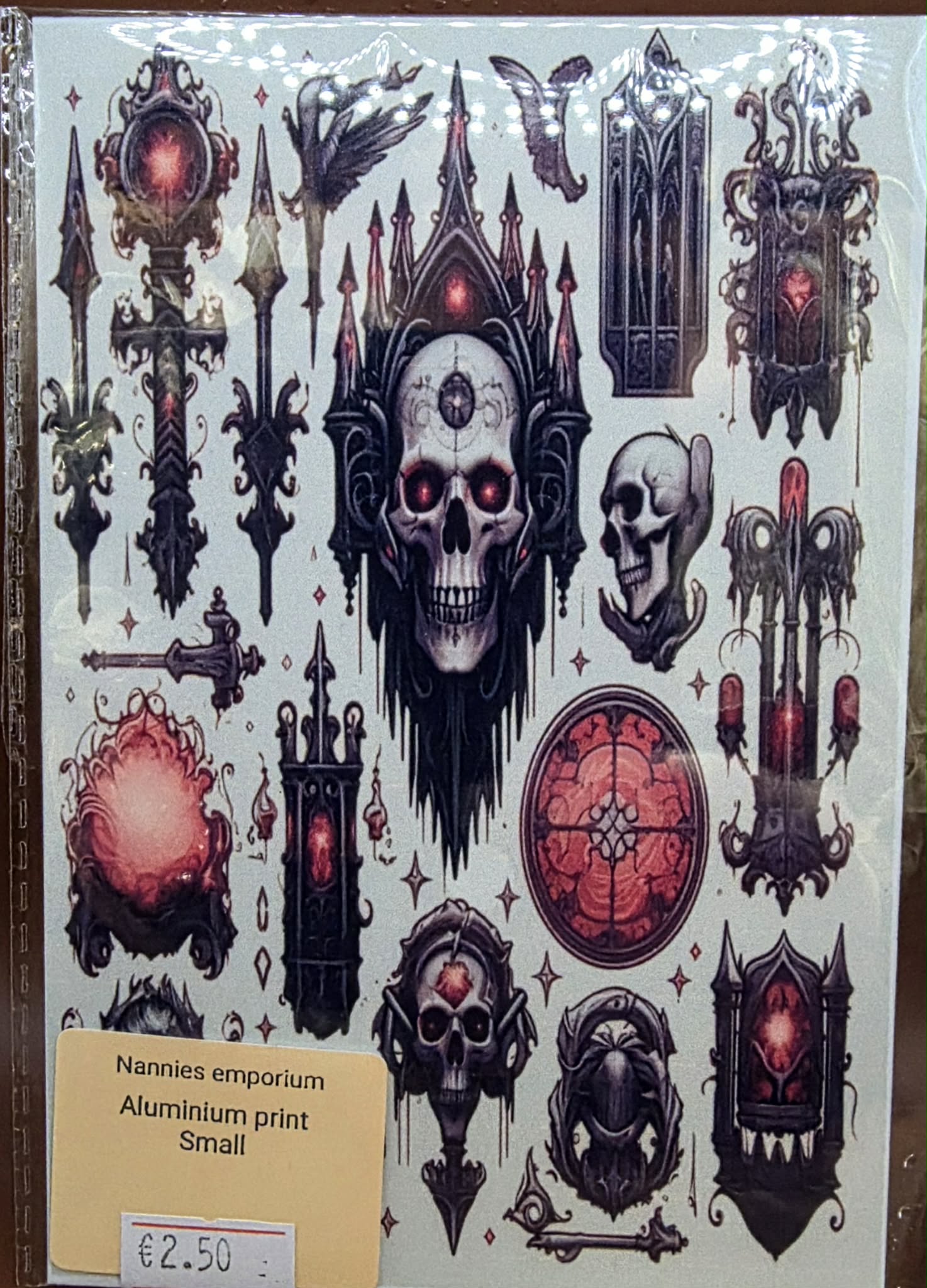 4” x 6” Aluminium pictures (Goth/Alternative)