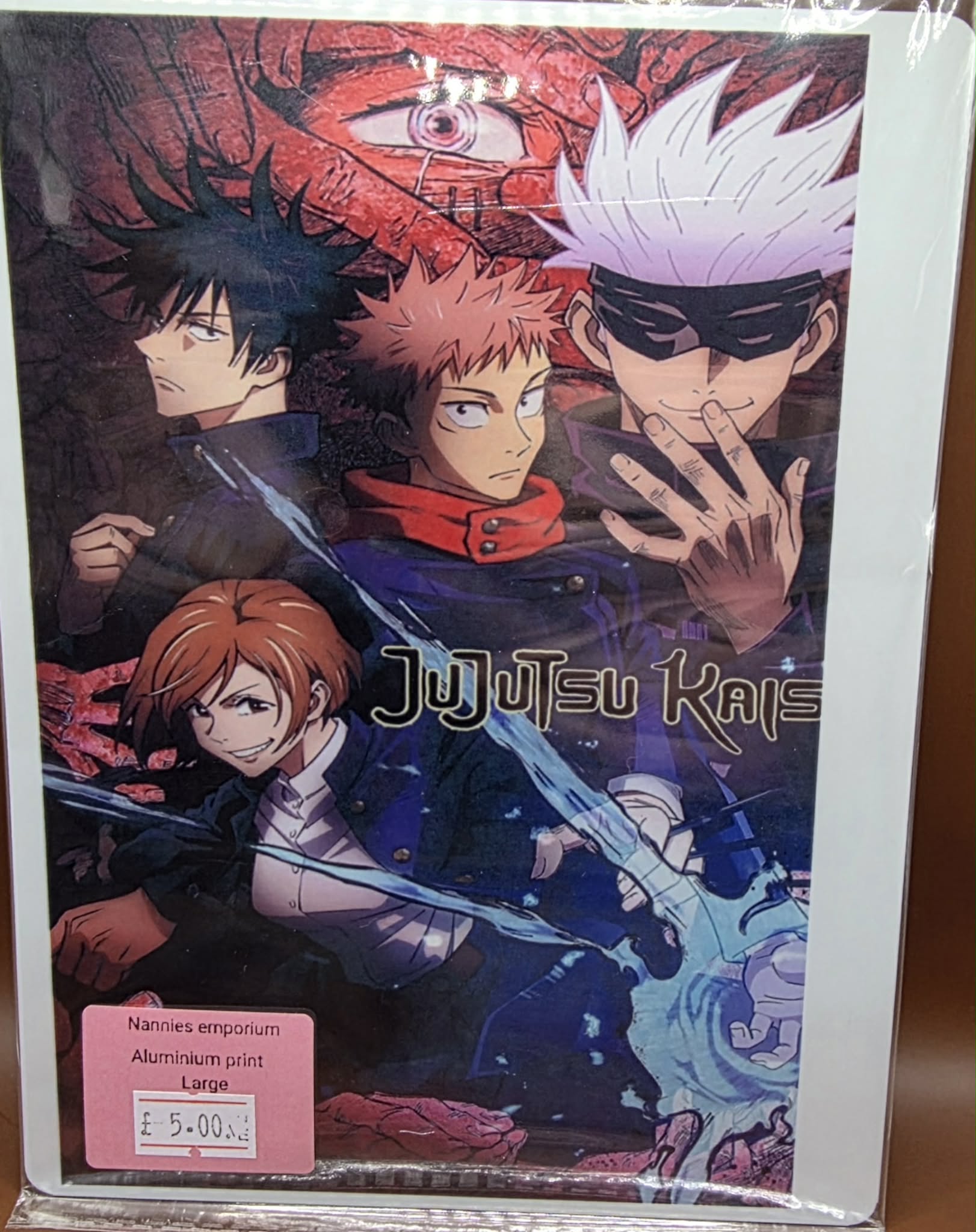 Character 8"X10" Aluminium Wall Plaques.