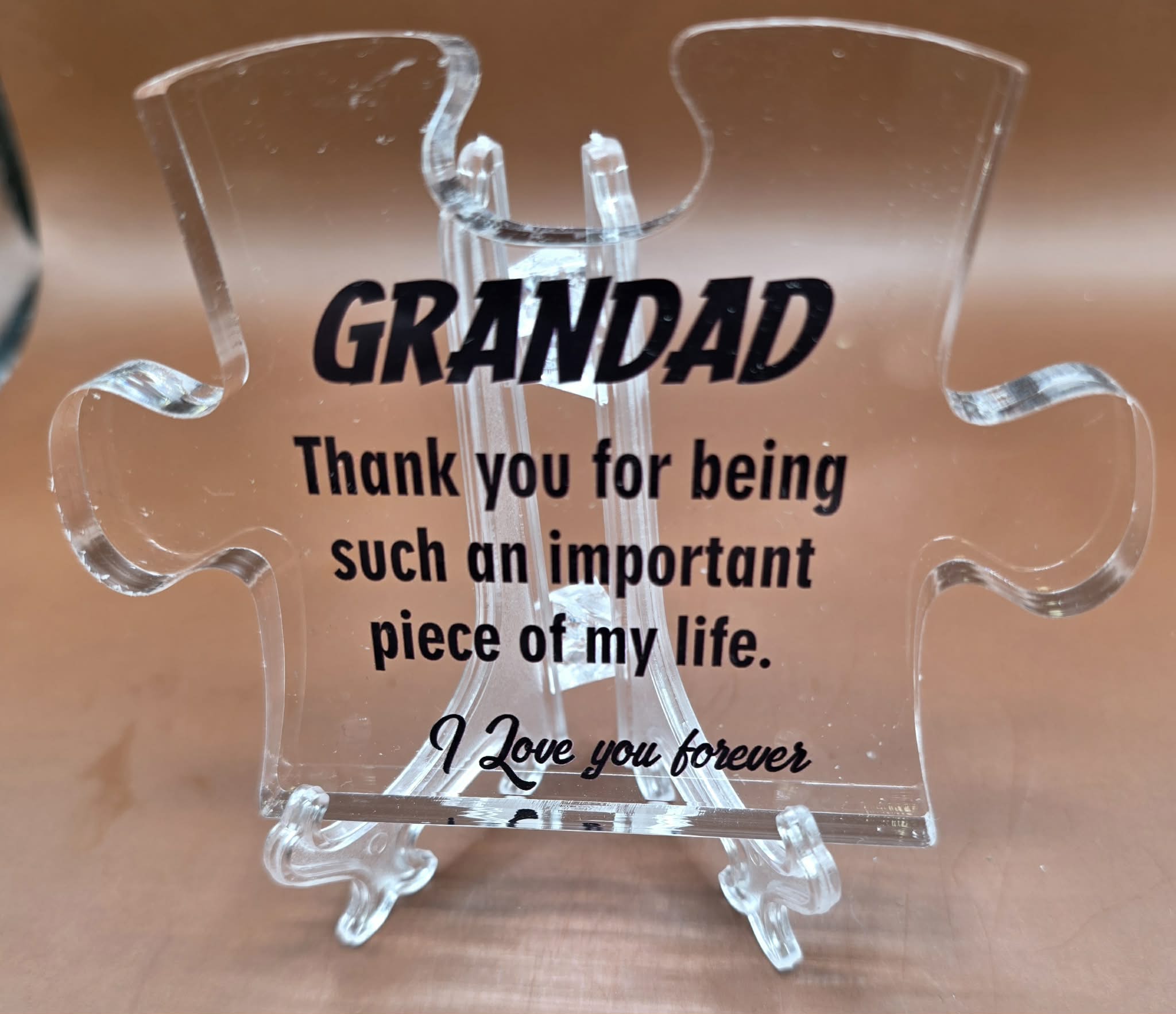 Custom Family Plaque.