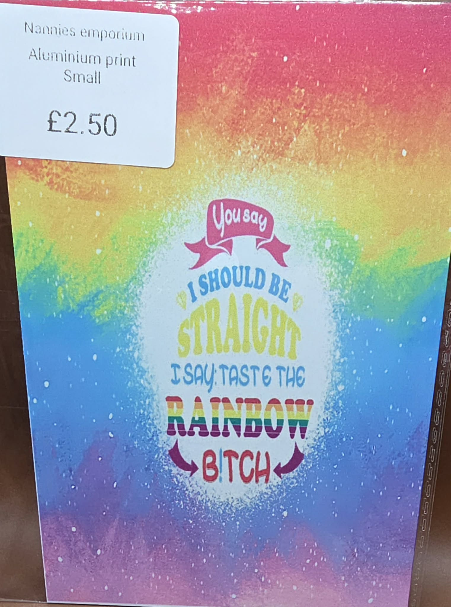 4” x 6” Aluminium Pictures (Pride)