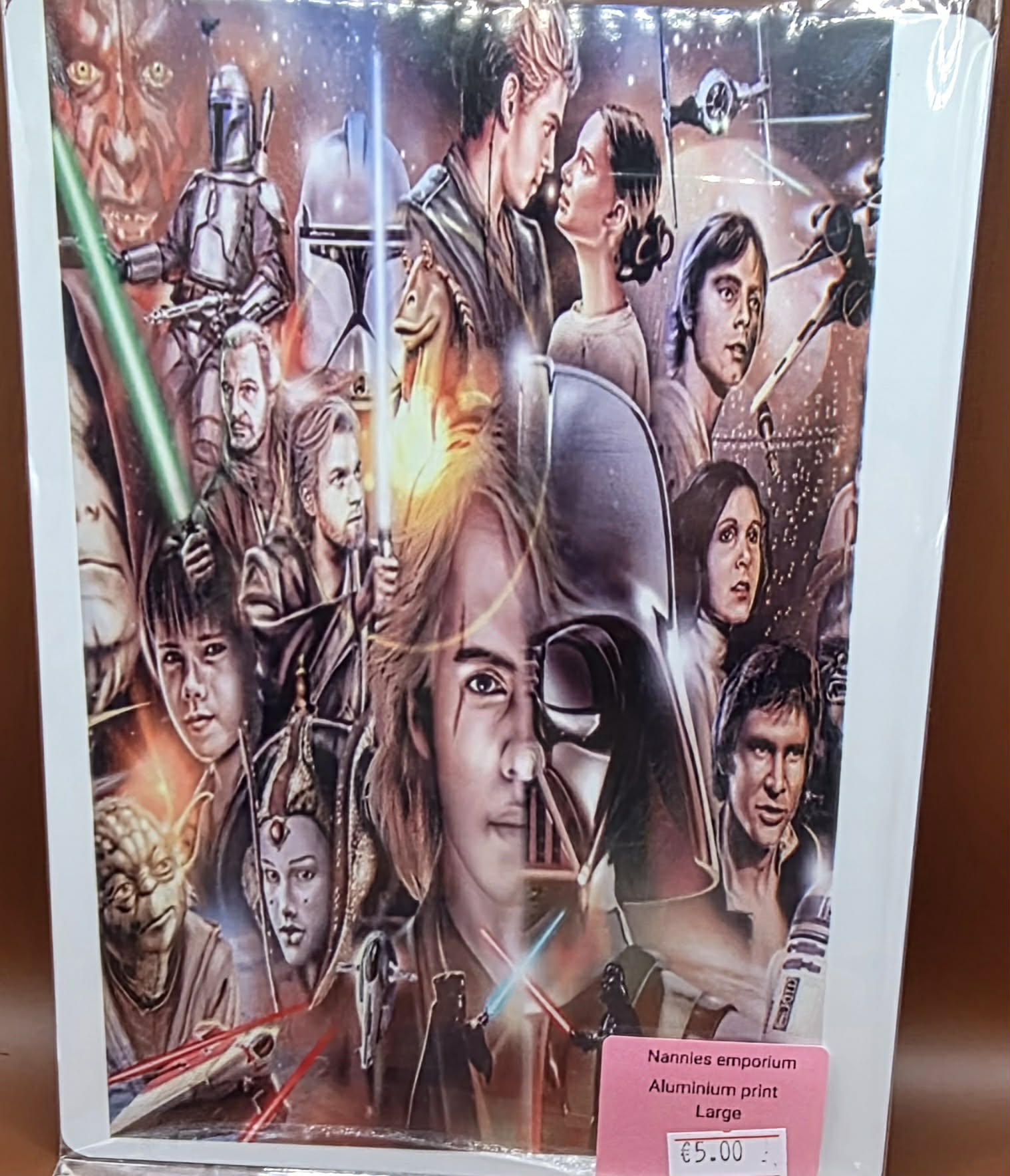 Character 8"X10" Aluminium Wall Plaques.