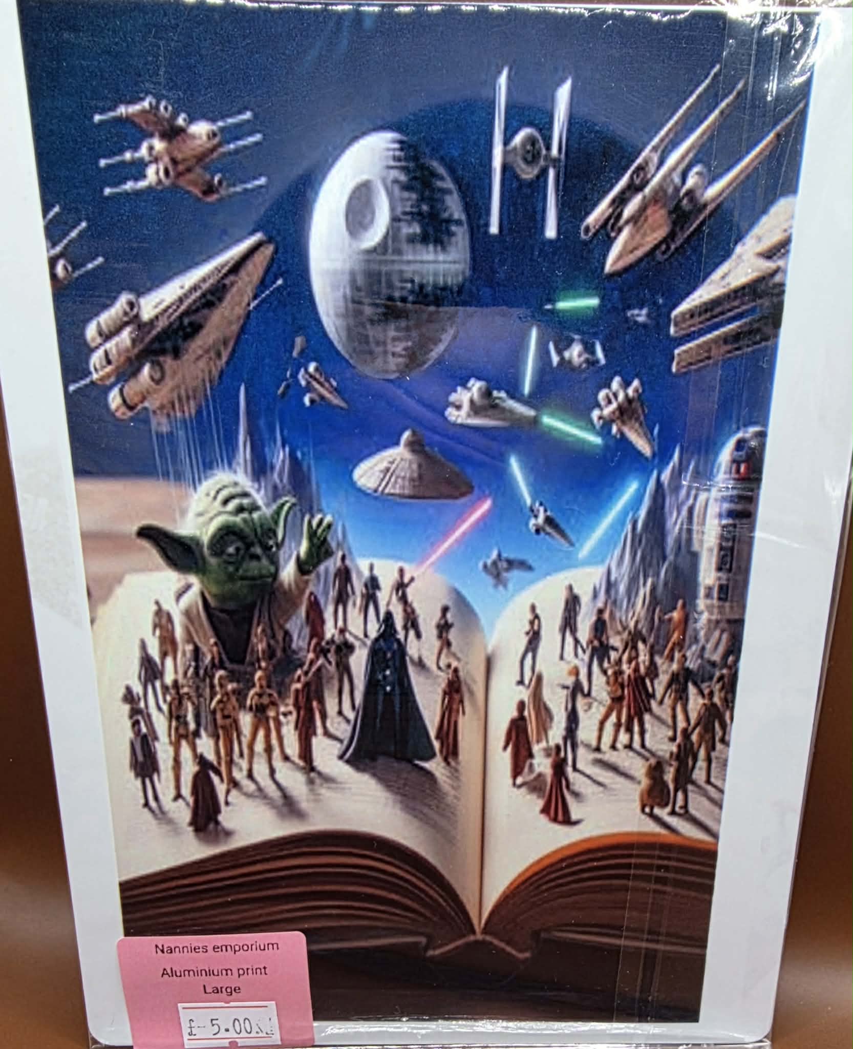 Character 8"X10" Aluminium Wall Plaques.