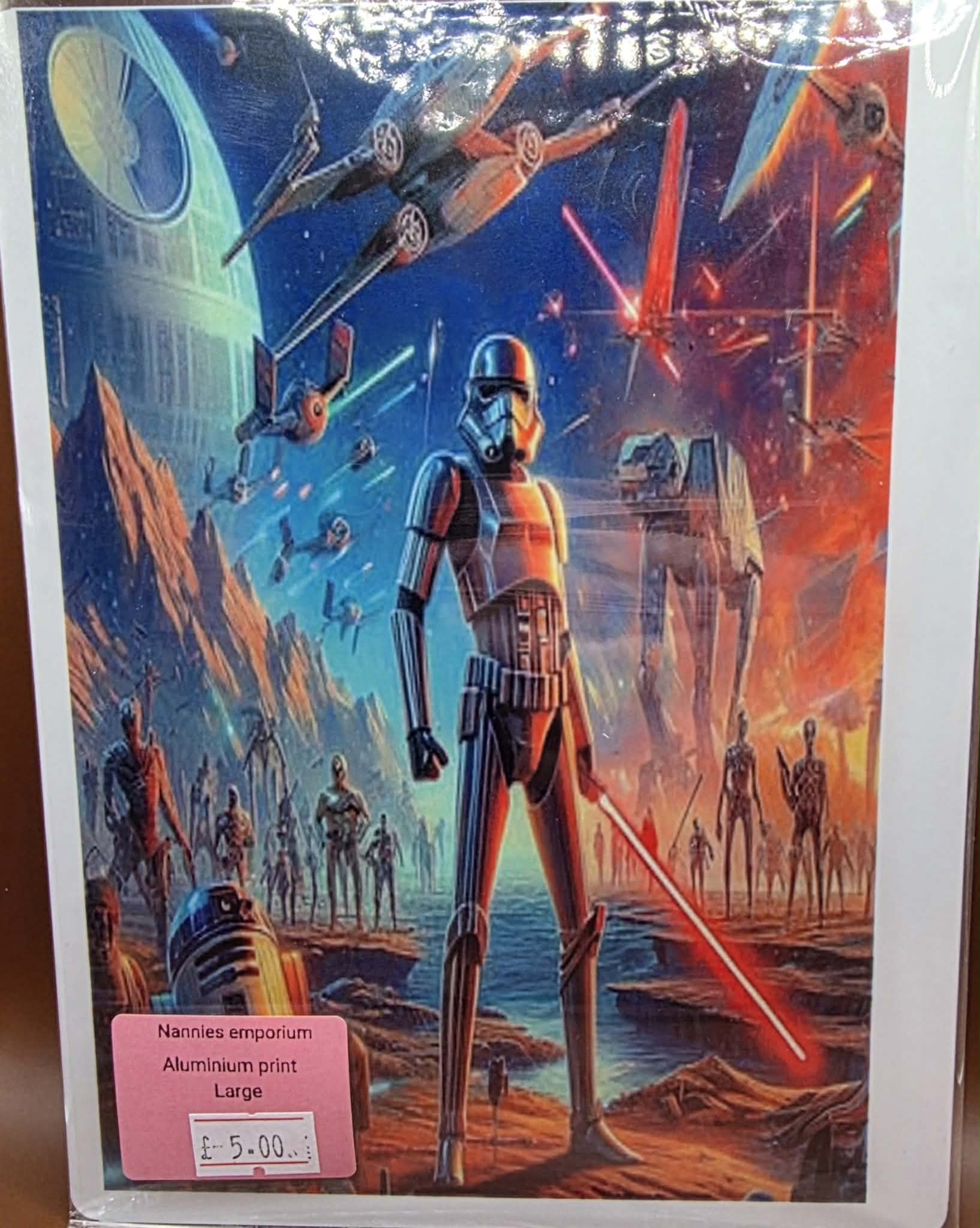 Character 8"X10" Aluminium Wall Plaques.