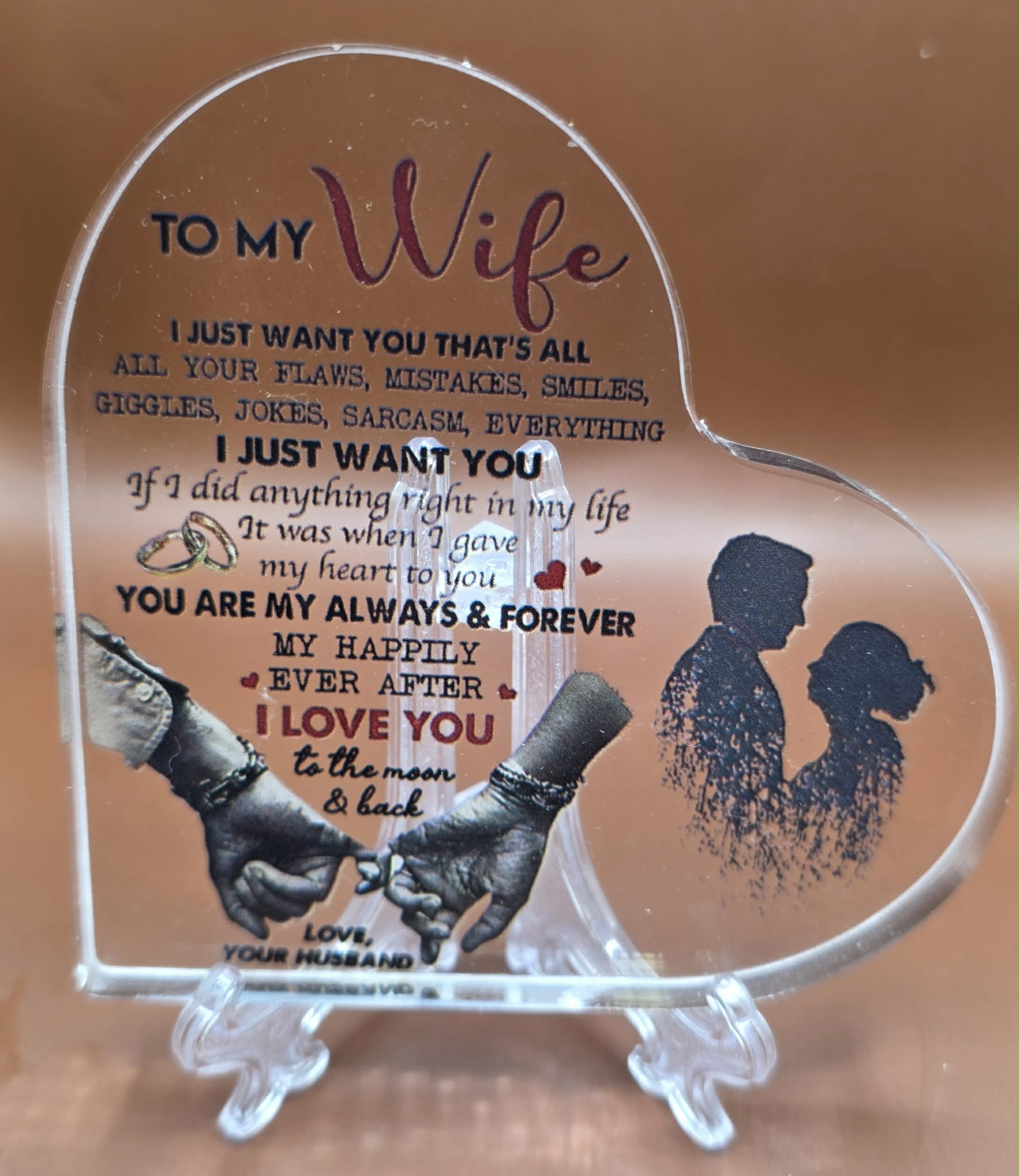 Custom Family Plaque.