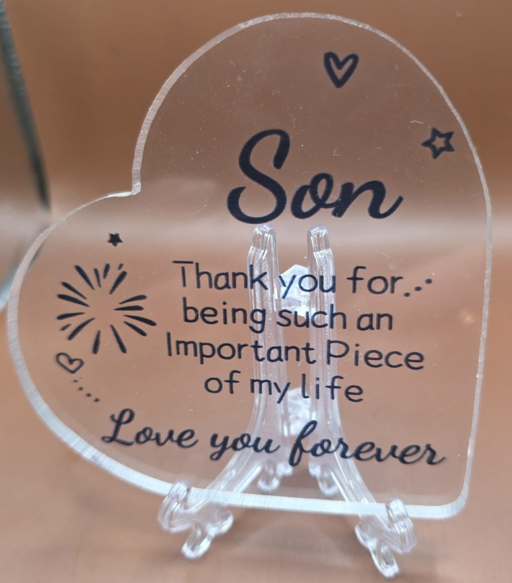 Custom Family Plaque.