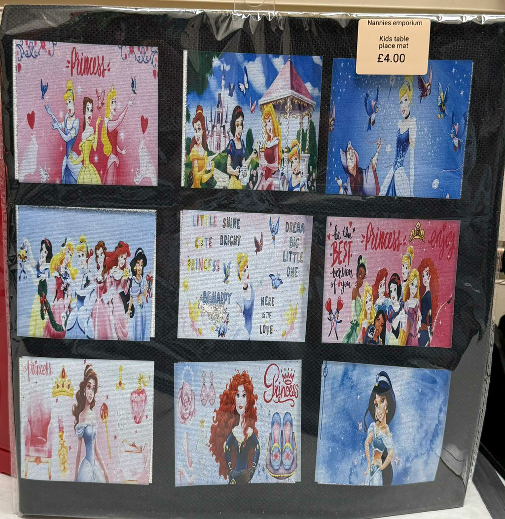 Children’s Table Placemats.