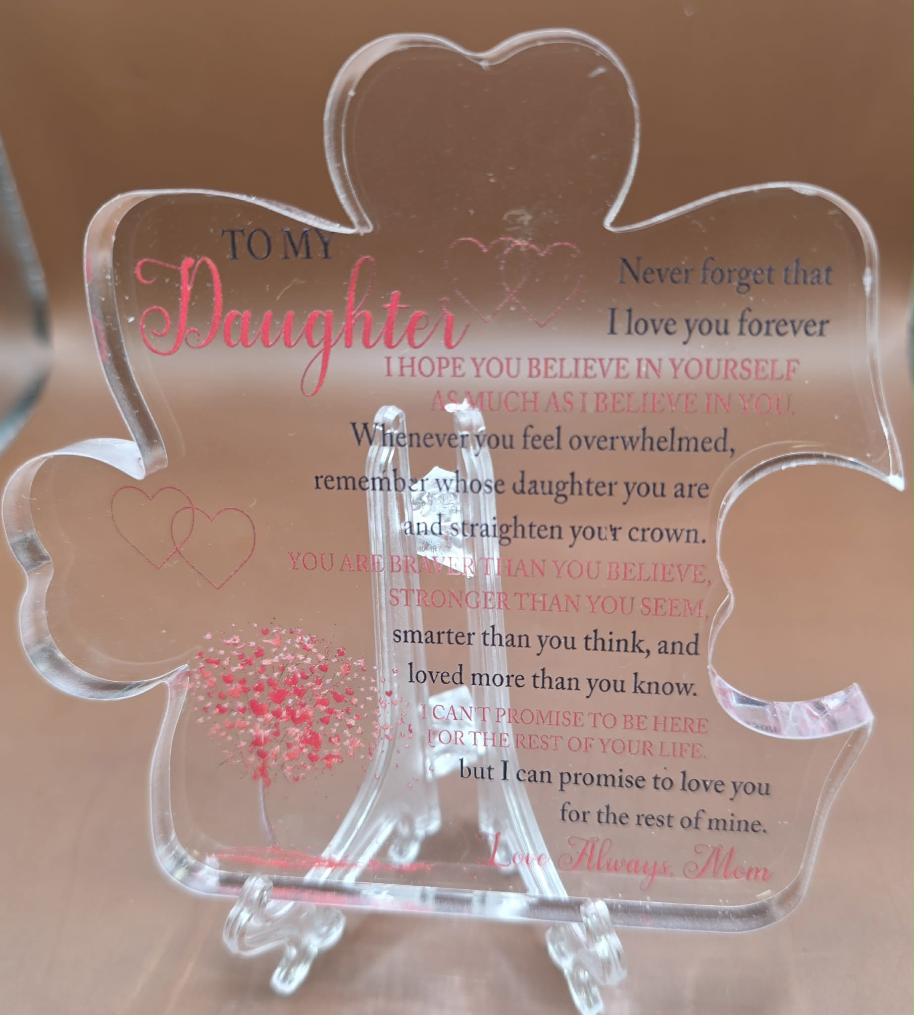 Custom Family Plaque.