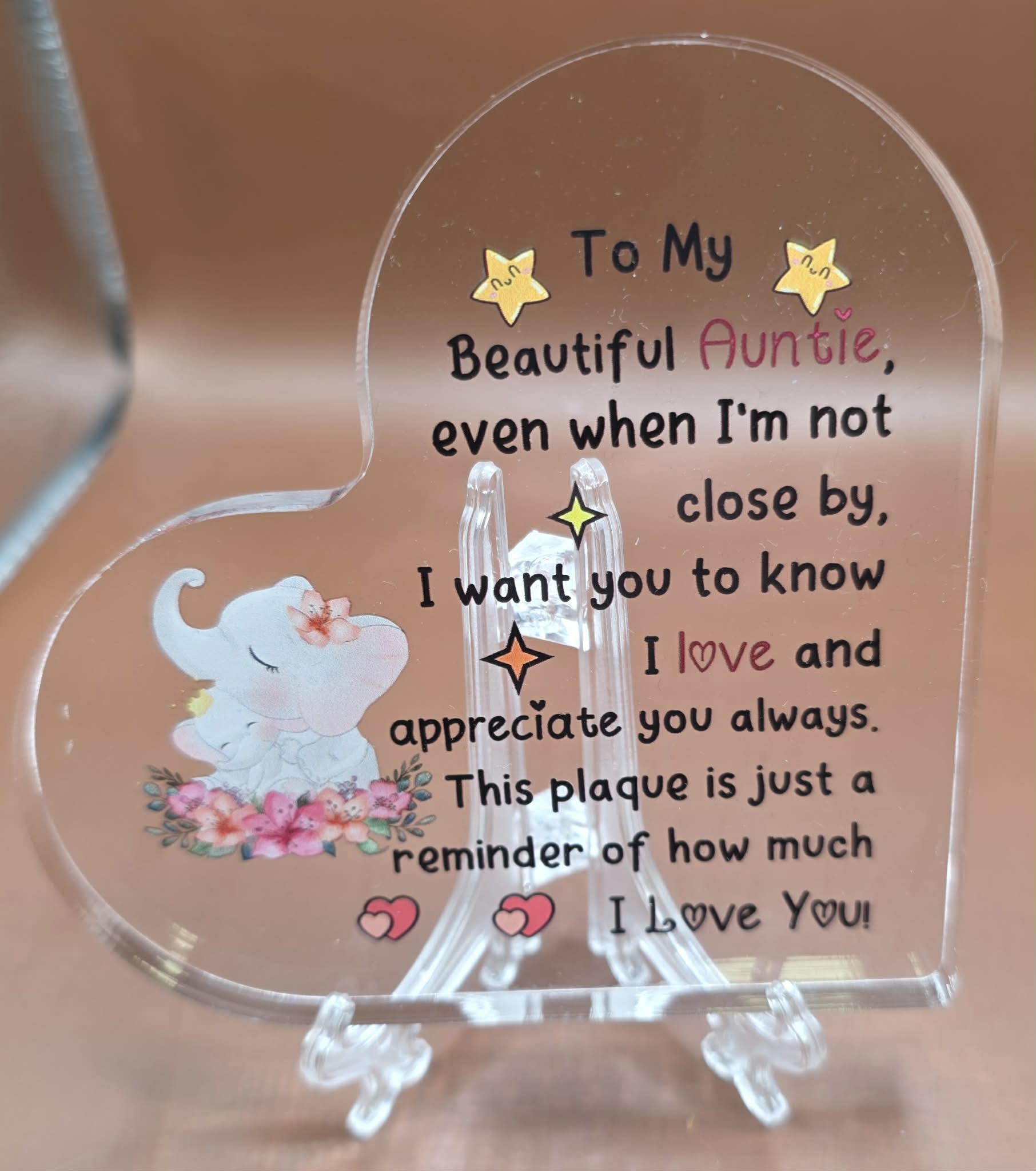 Custom Family Plaque.