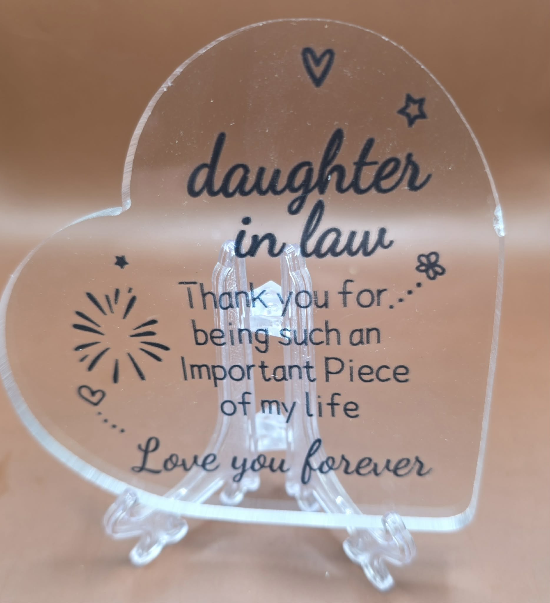 Custom Family Plaque.