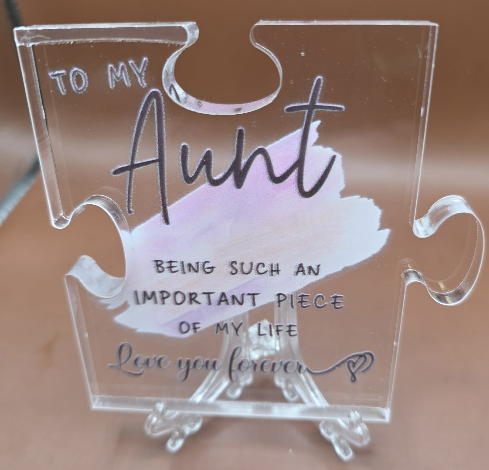 Custom Family Plaque.