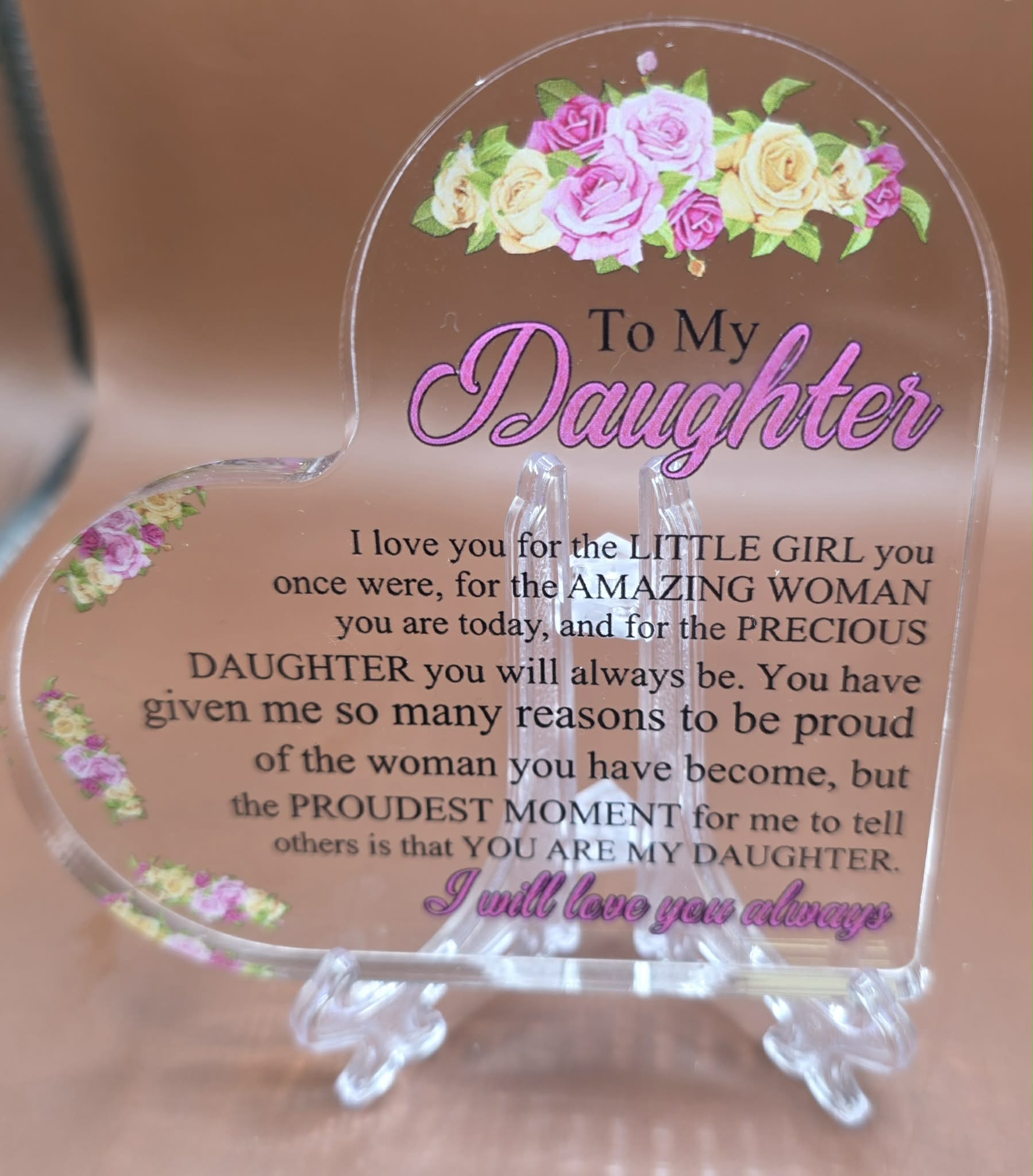 Custom Family Plaque.