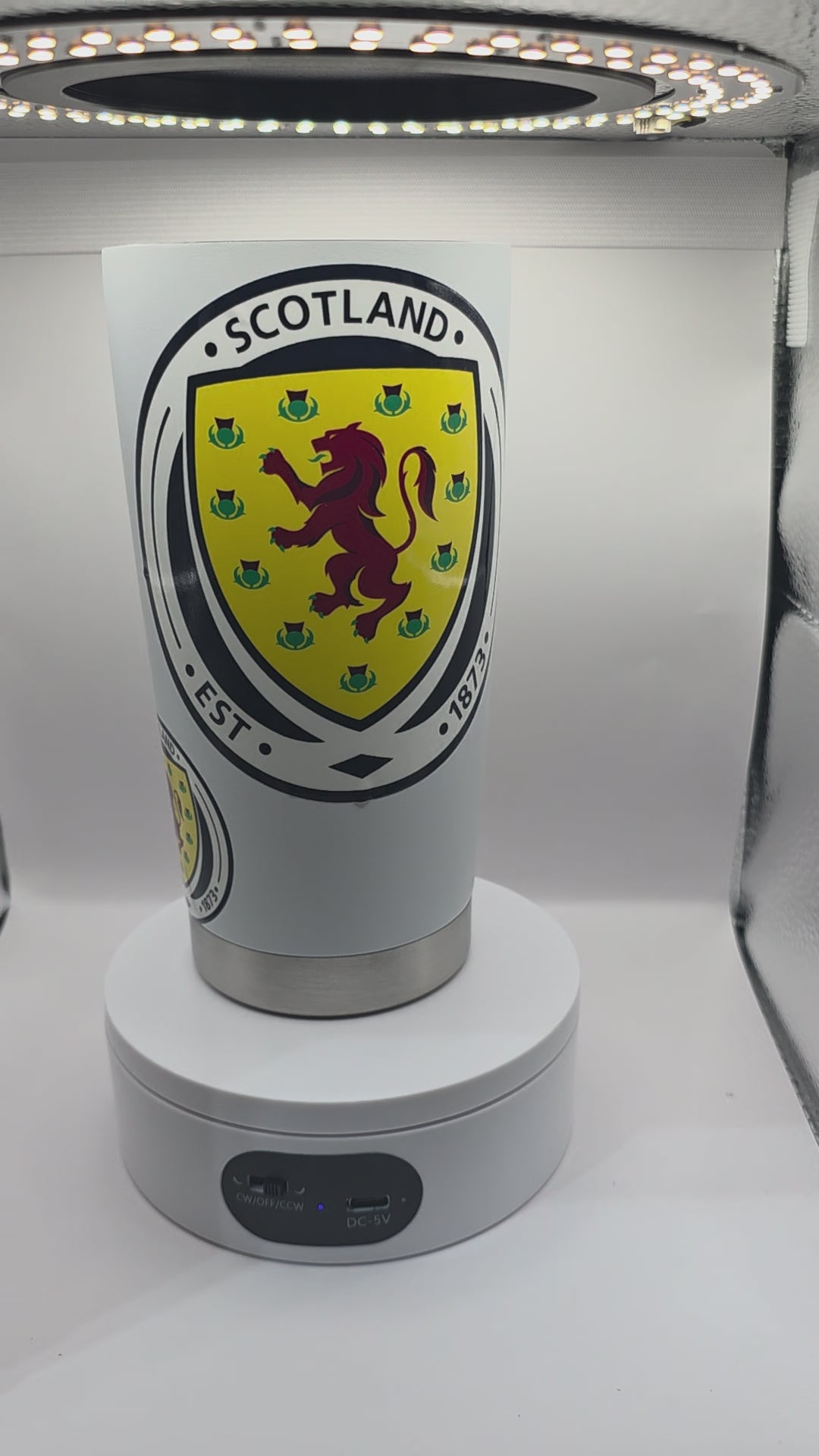 20oz Tapered Stainless Steel Travel Tumblers.