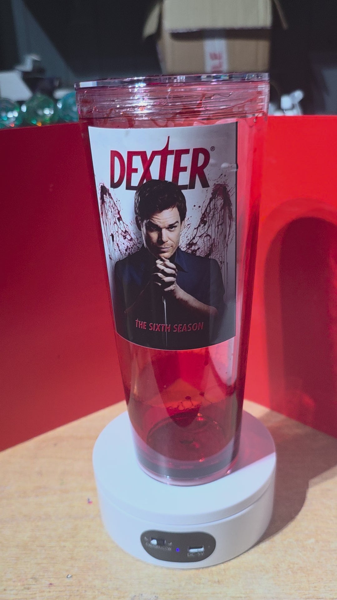 24oz Lava Drip Tumblers.