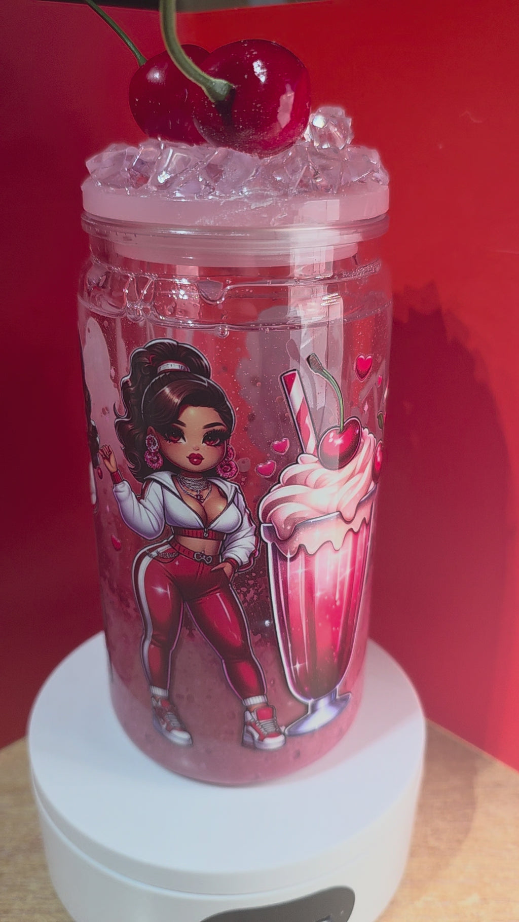 16oz Lava Drip Tumblers.