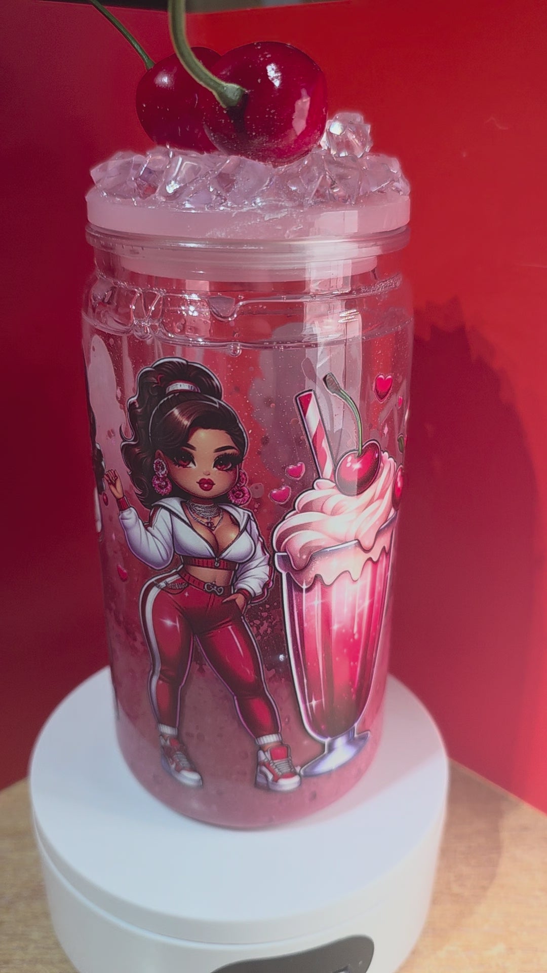 16oz Lava Drip Tumblers.