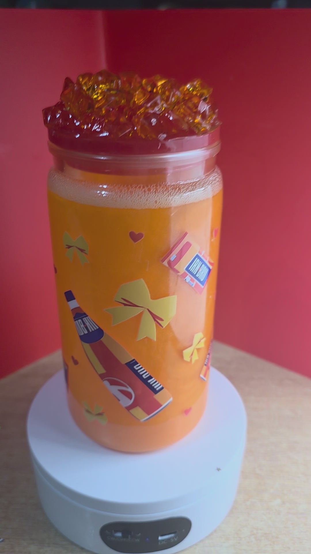 16oz Lava Drip Tumblers.