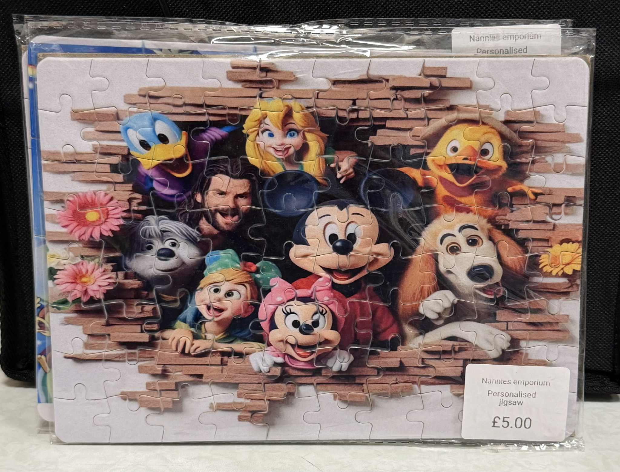 Small A5 size Jigsaw puzzle.