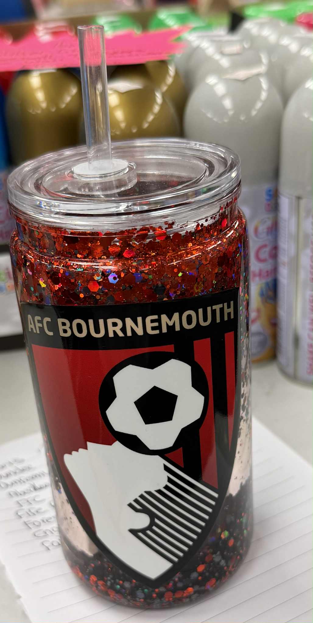 Glitter Snowglobe 16oz Tumblers