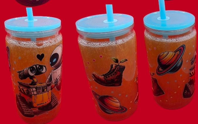 16oz Glitter/Lava/Mica Snowglobe Tumblers.