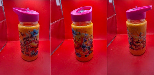 10oz Kids Glitter Snowglobe Bottles.