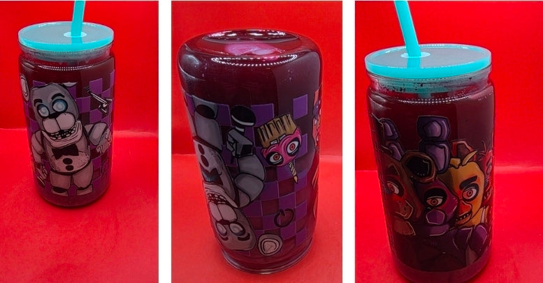 16oz Glitter/Lava/Mica Snowglobe Tumblers.