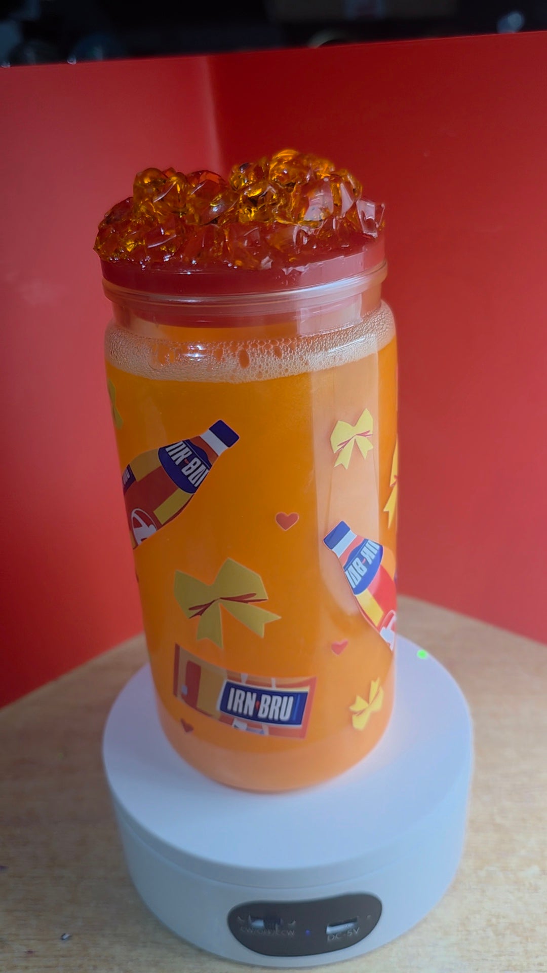 16oz Lava Drip Tumblers.