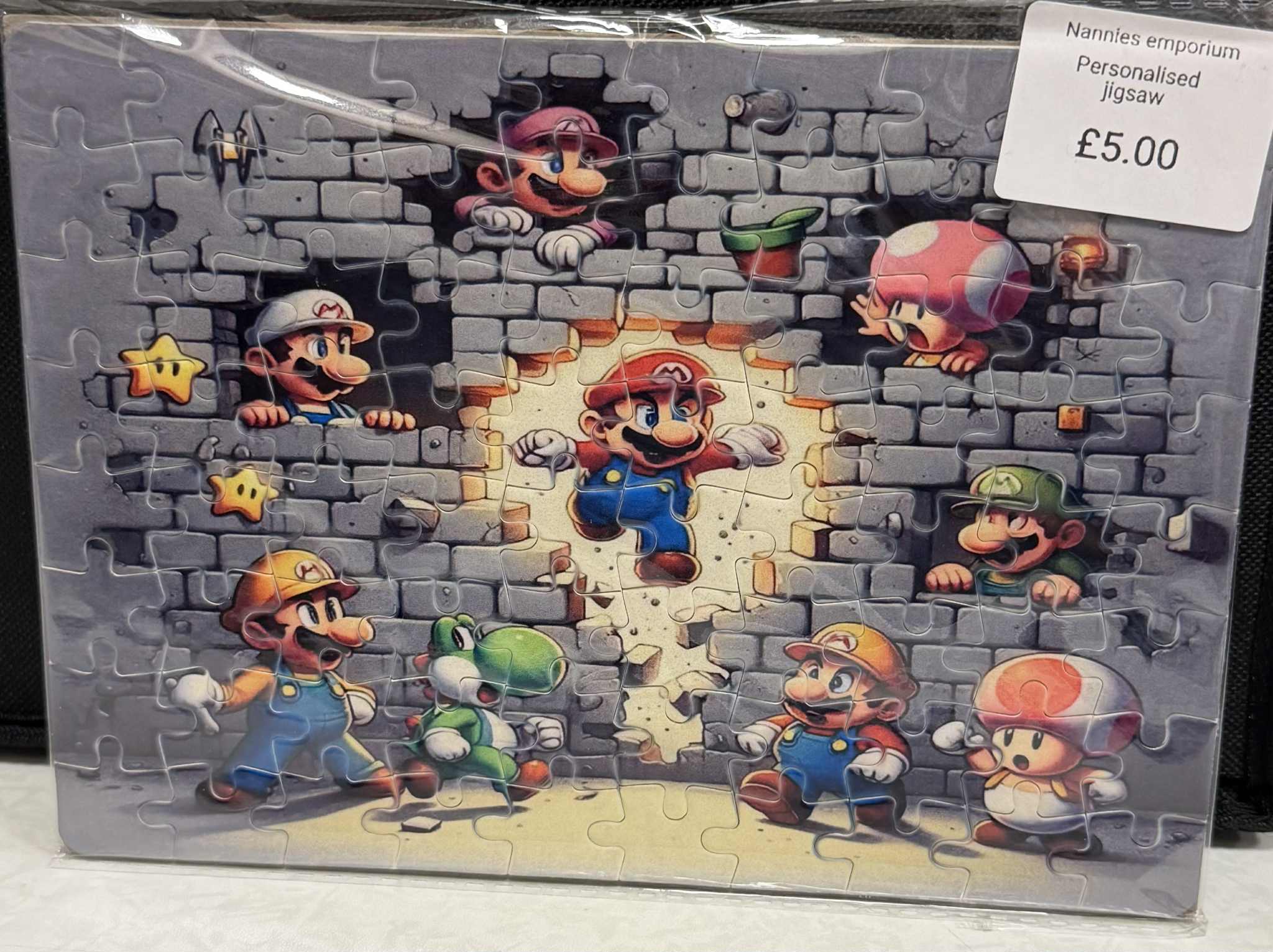 Small A5 size Jigsaw puzzle.