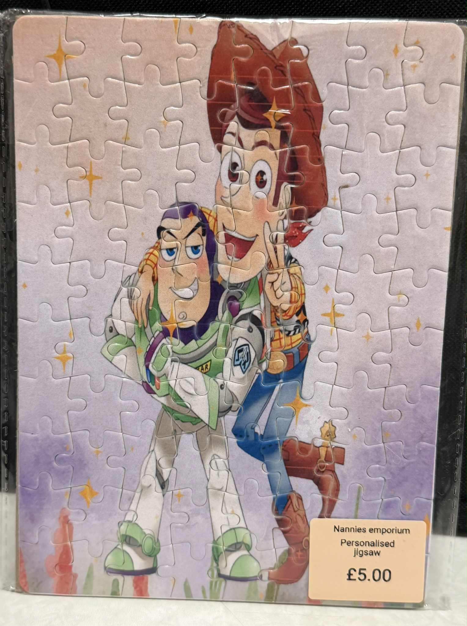 Small A5 size Jigsaw puzzle.