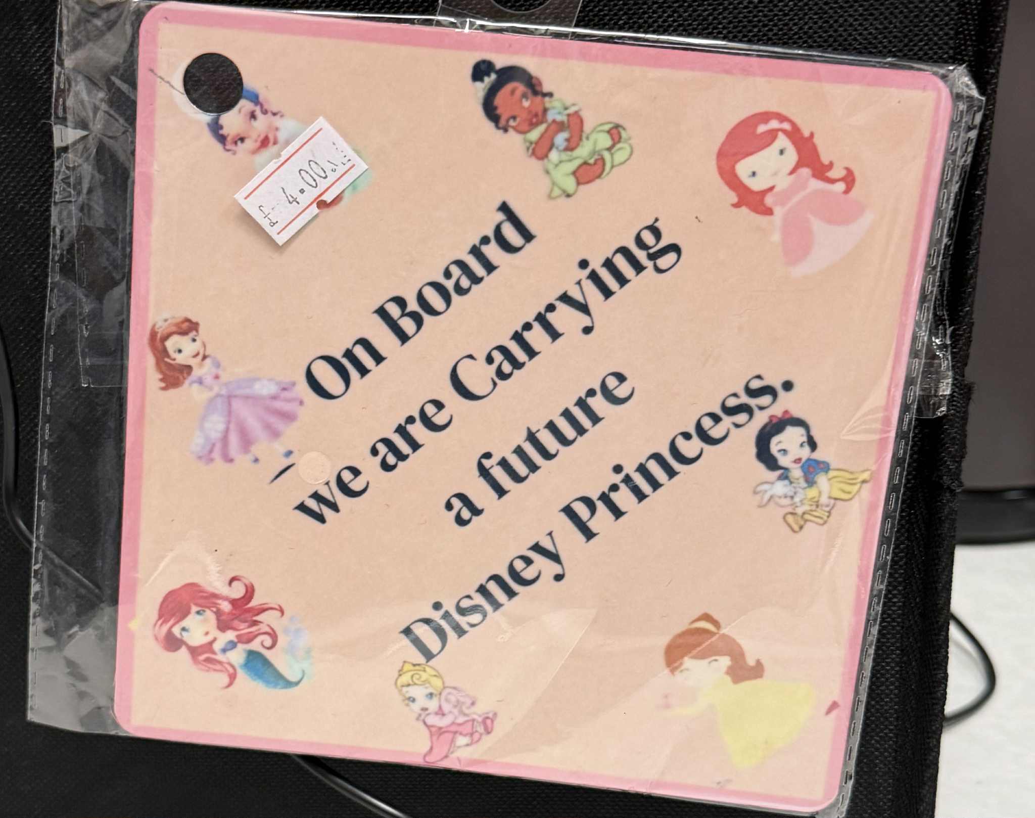 Baby on board.(SALE,)