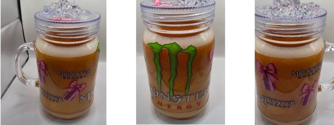 20oz Mason Jars Soda.