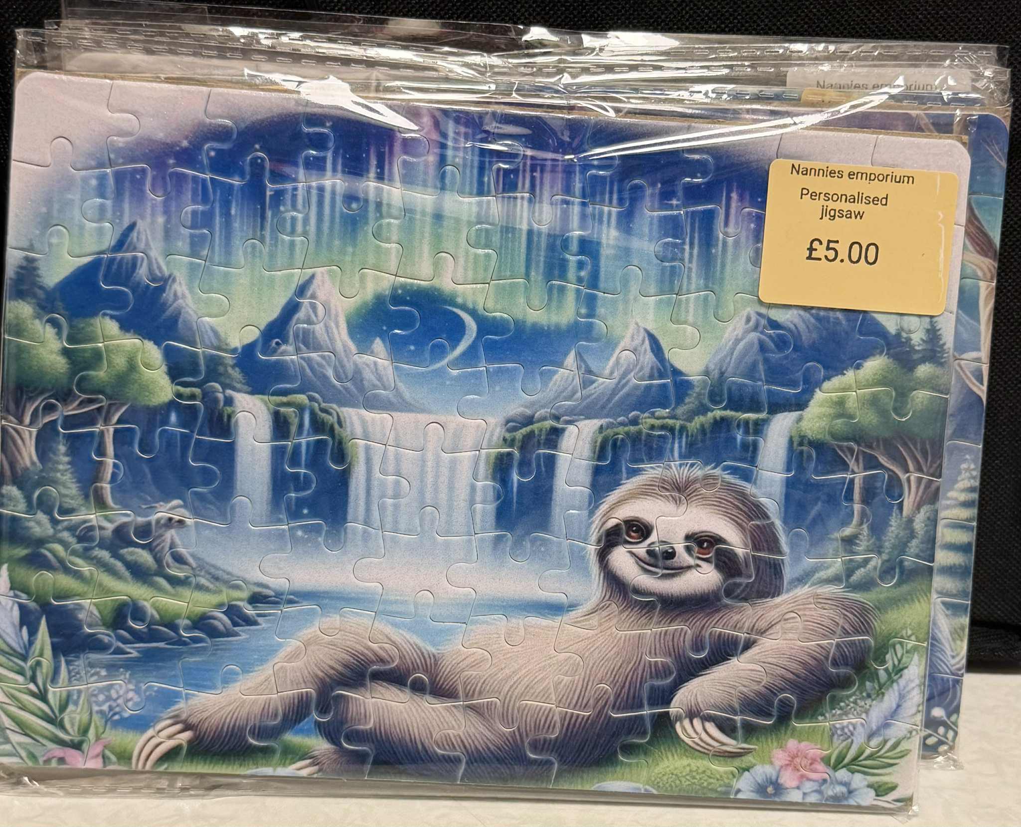 Small A5 size Jigsaw puzzle.