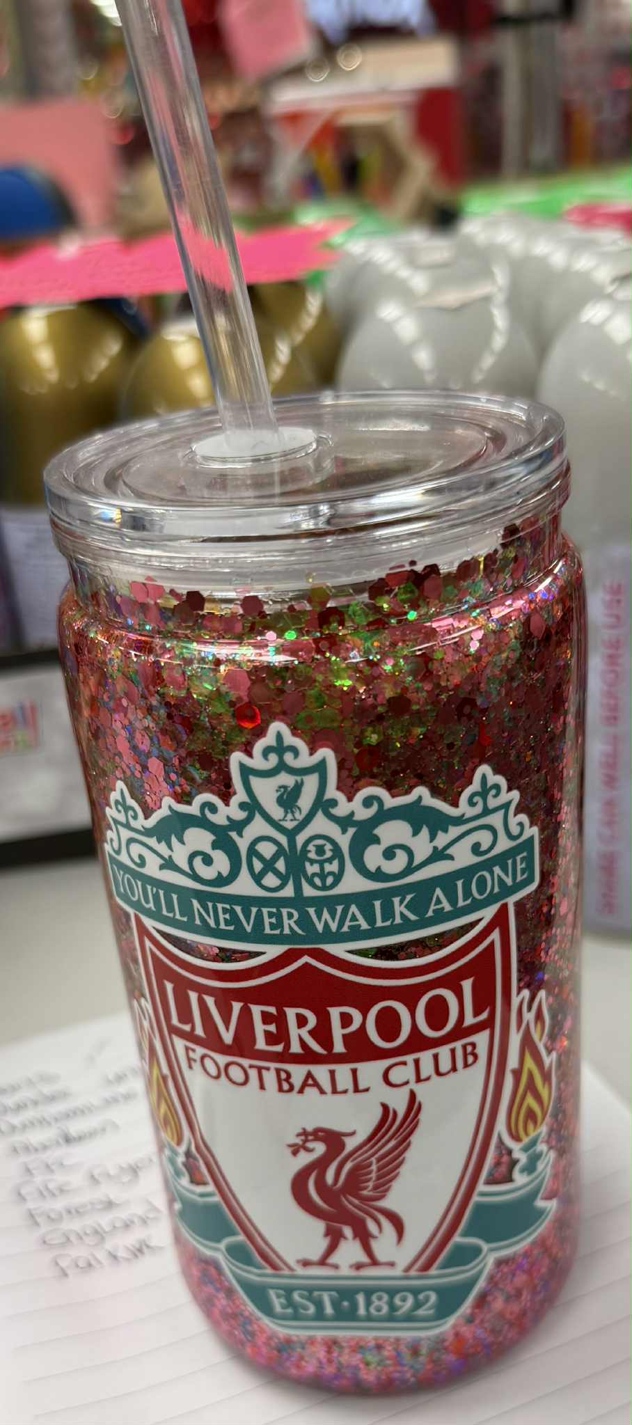 Glitter Snowglobe 16oz Tumblers
