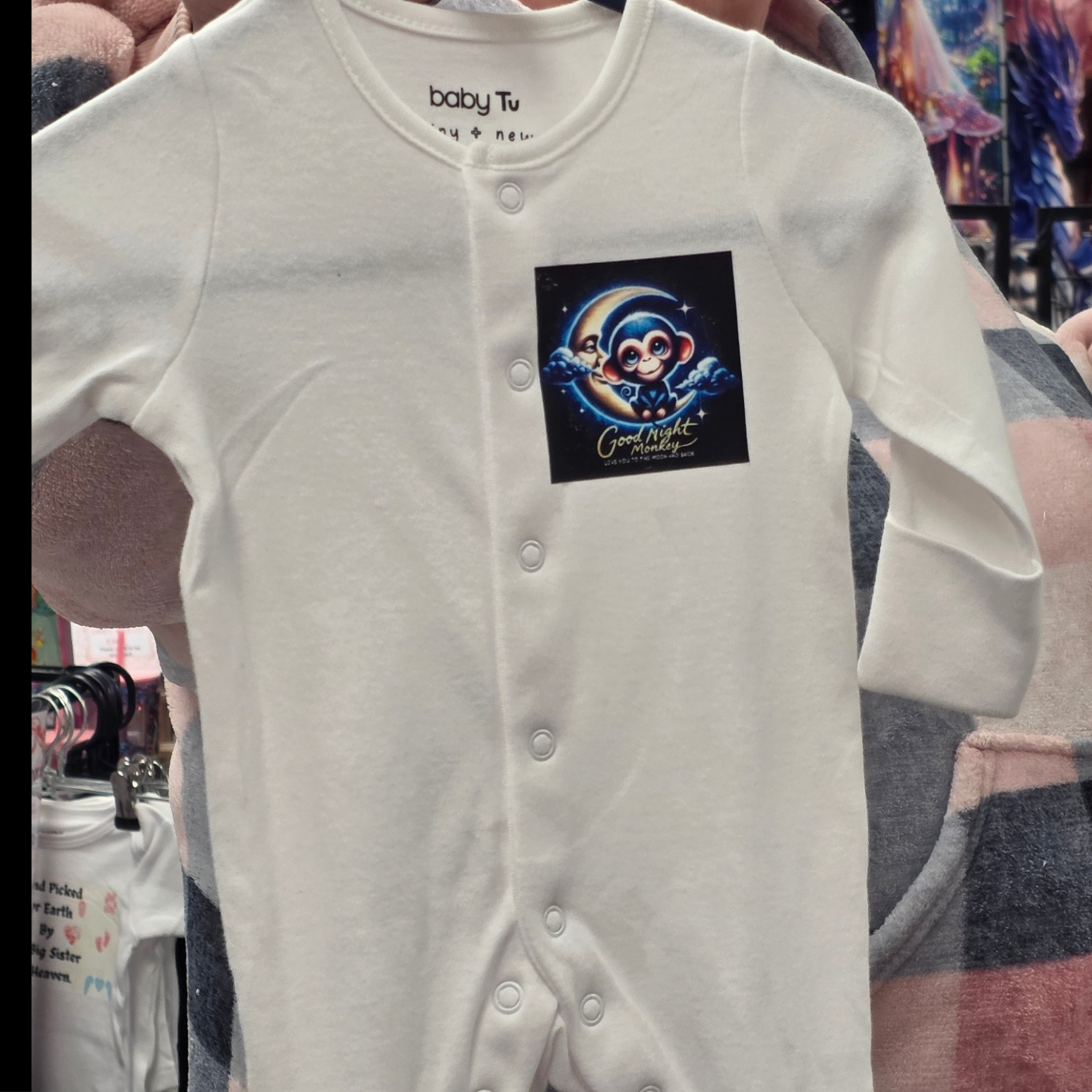 Personalised Baby SleepSuits.