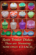 SALE! Resin Trinket Dish.