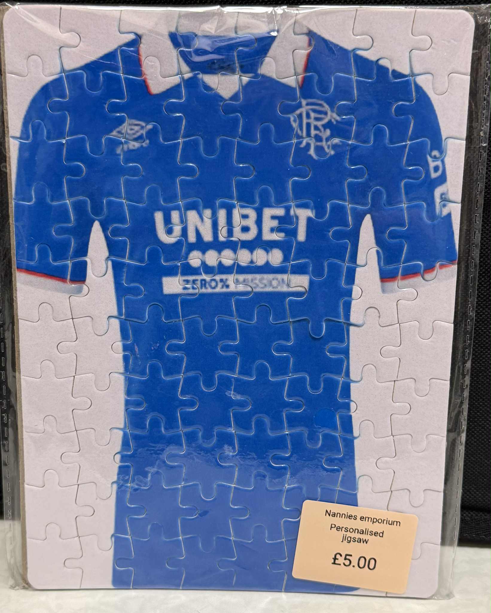 Small A5 size Jigsaw puzzle.