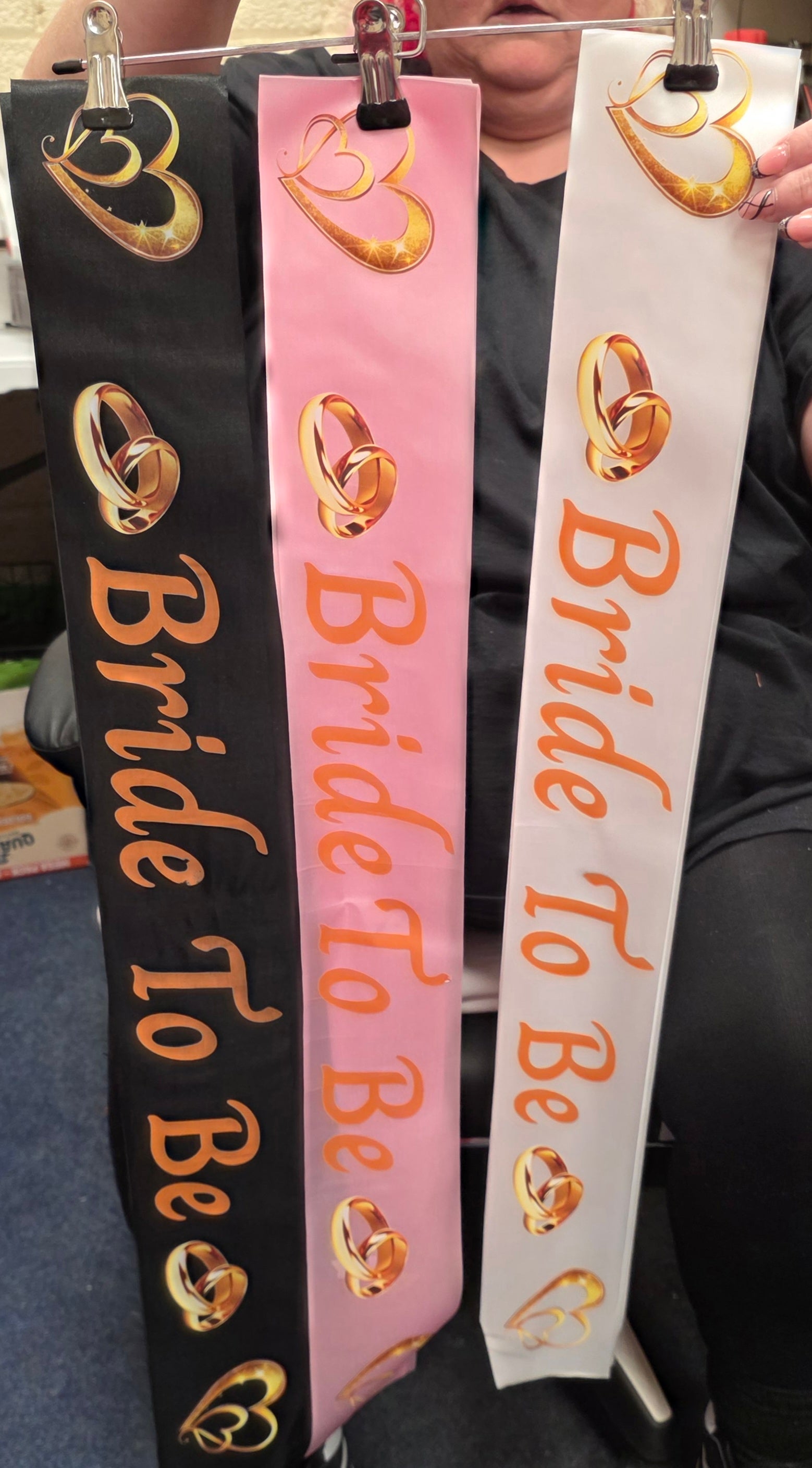 Personalised Sash.