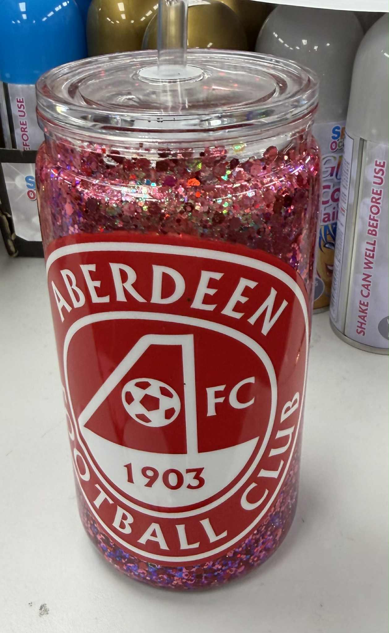 Glitter Snowglobe 16oz Tumblers