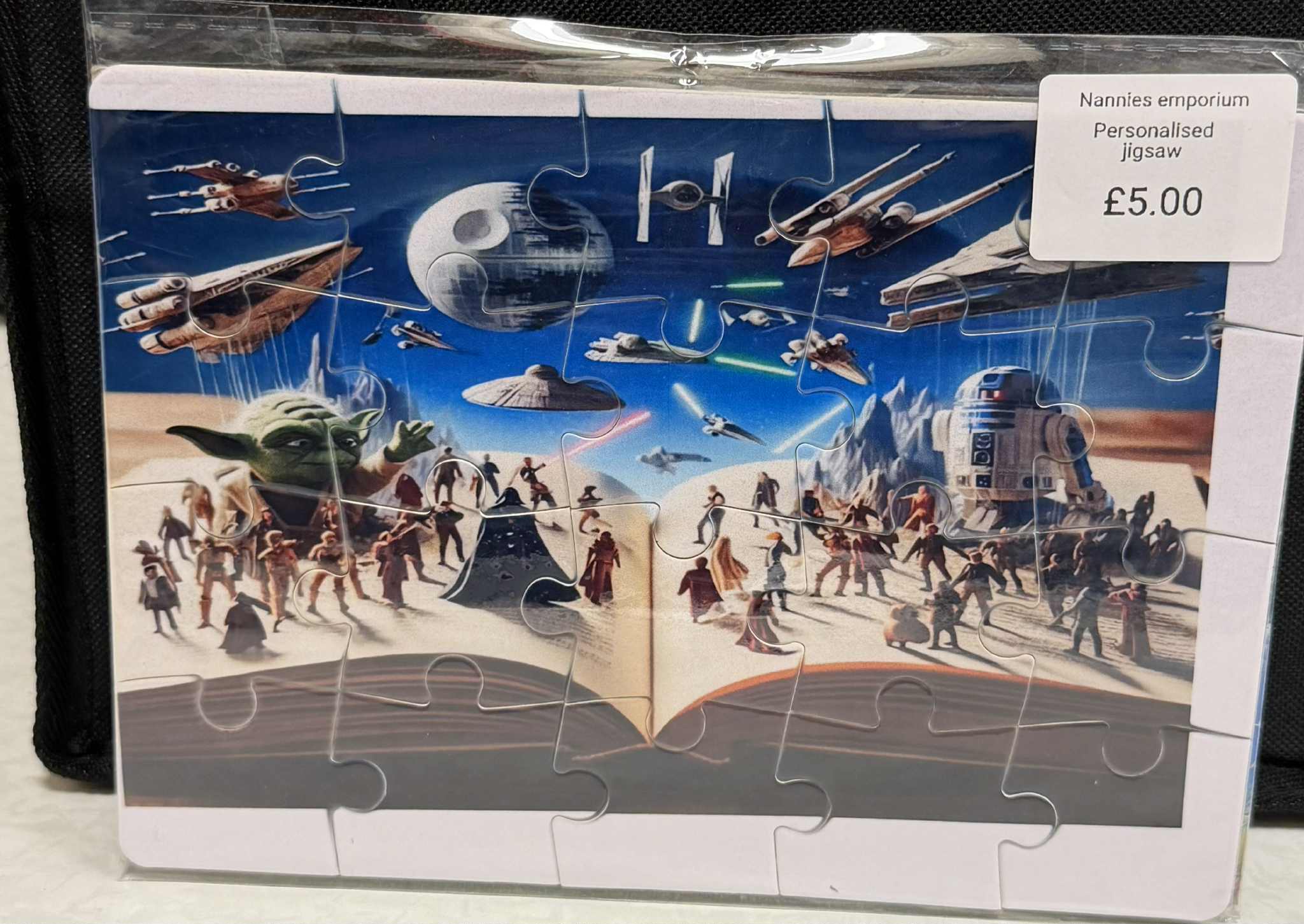 Small A5 size Jigsaw puzzle.