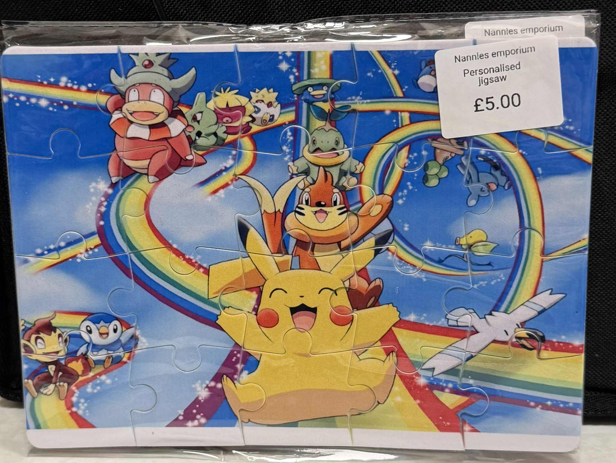 Small A5 size Jigsaw puzzle.